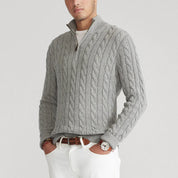 Classic Knitted Half-Zip