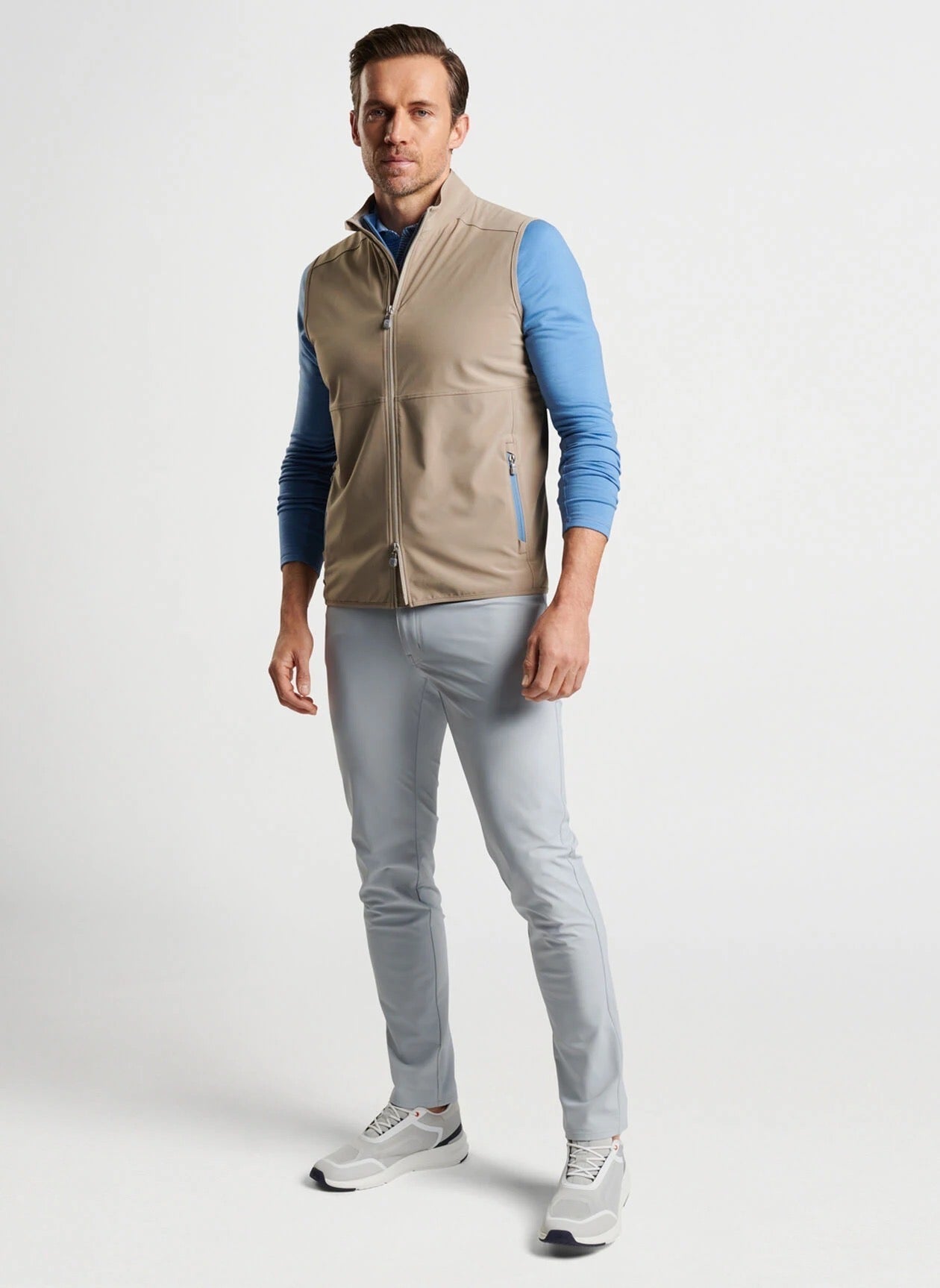 Full Zip Sporty Vest