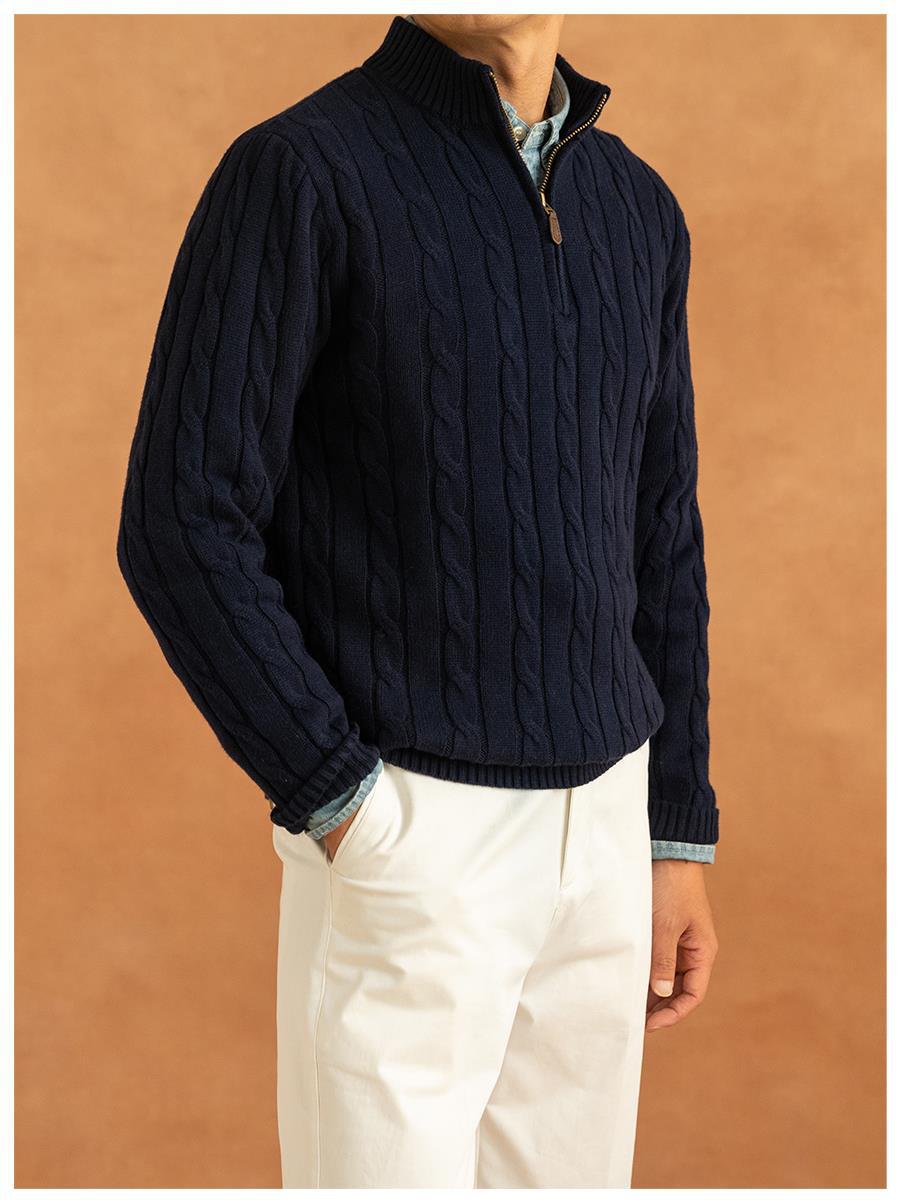 Knitted Half-Zip