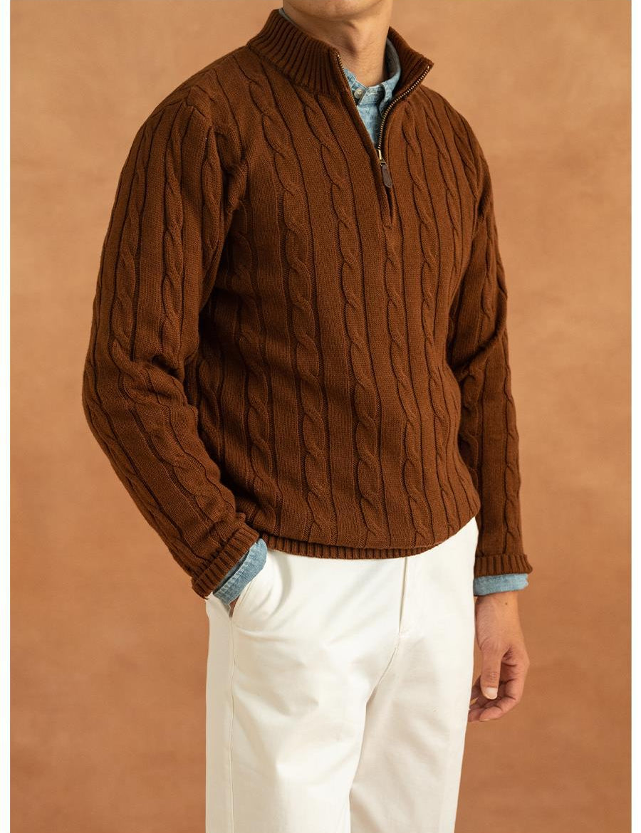 Knitted Half-Zip