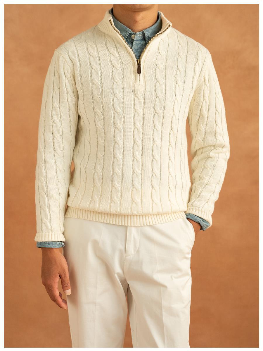 Knitted Half-Zip