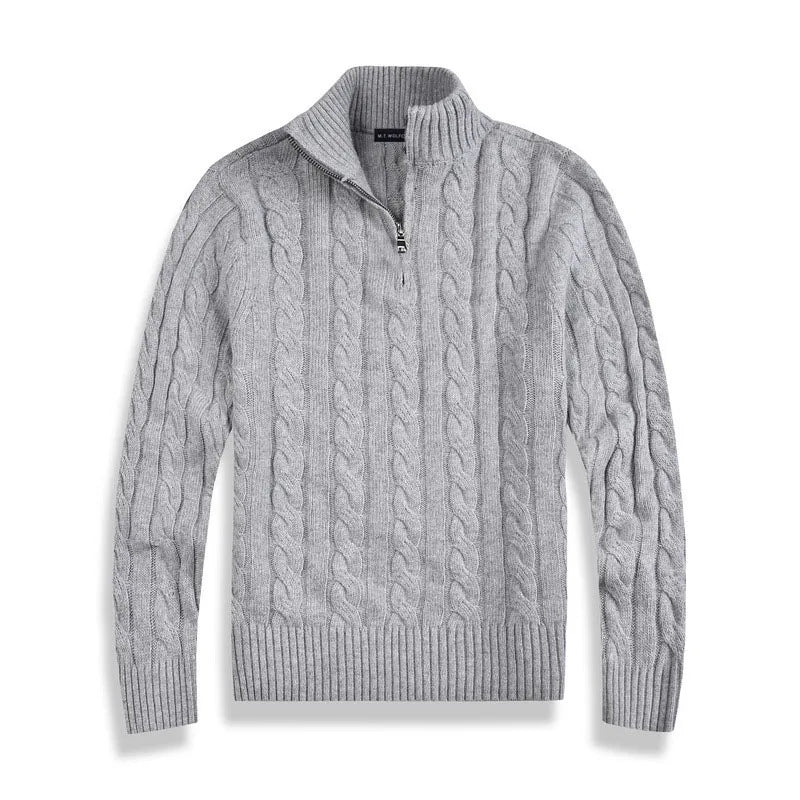 Classic Knitted Half-Zip