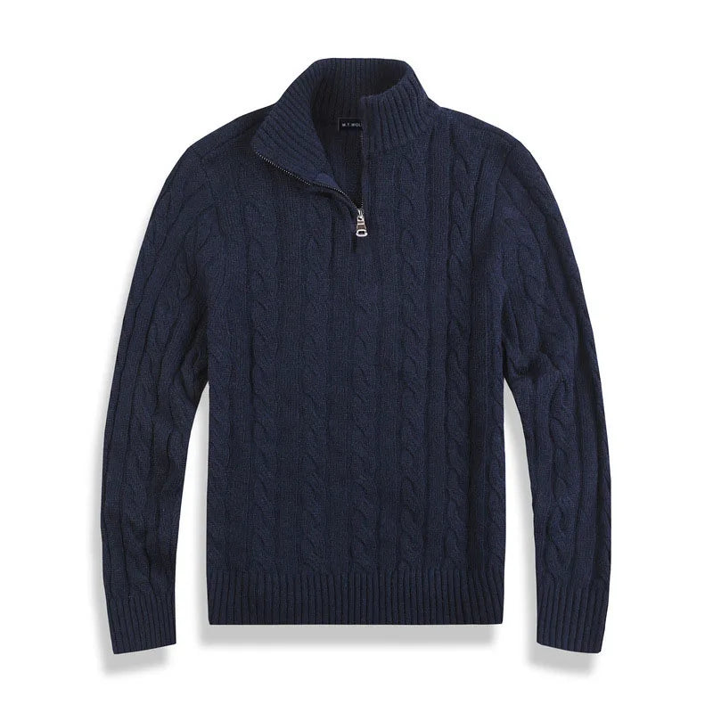 Classic Knitted Half-Zip