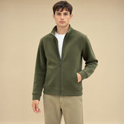 Casual Fleece Zip Jacket